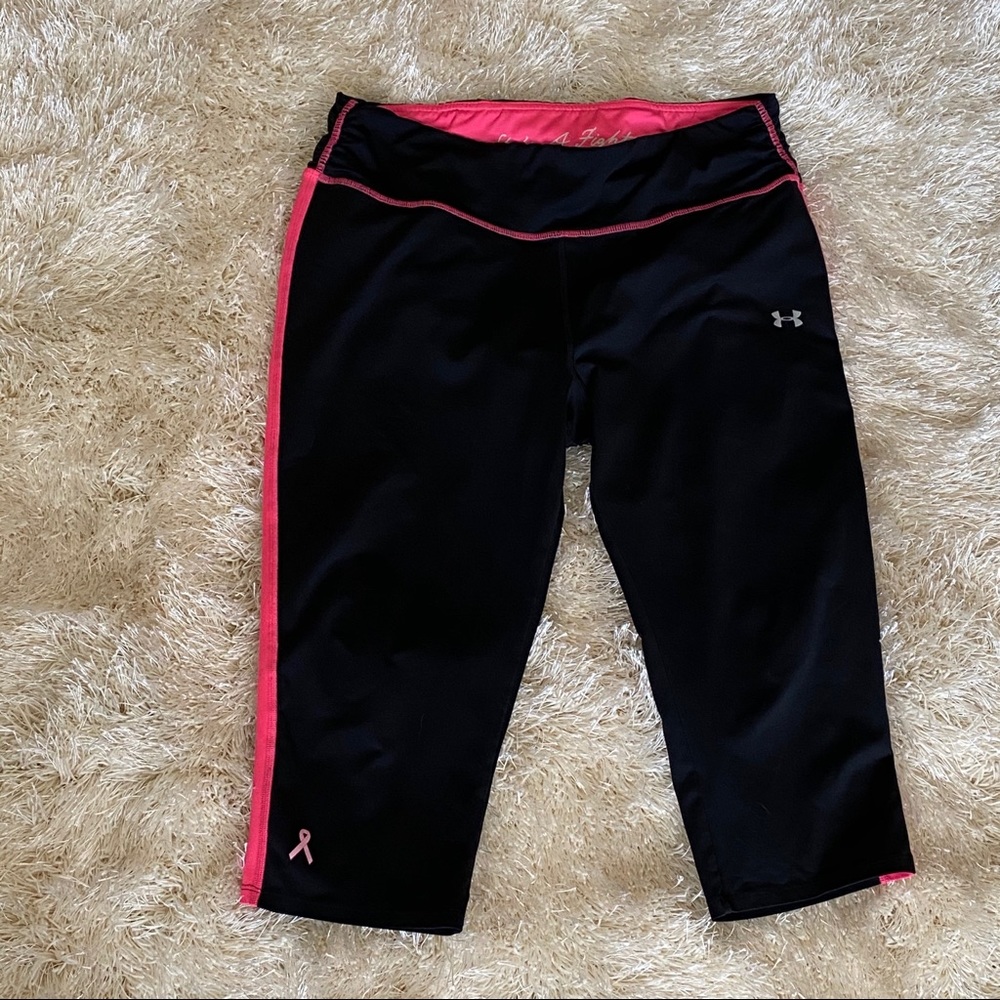 Under Armor Breast Cancer Awareness Capri Pants